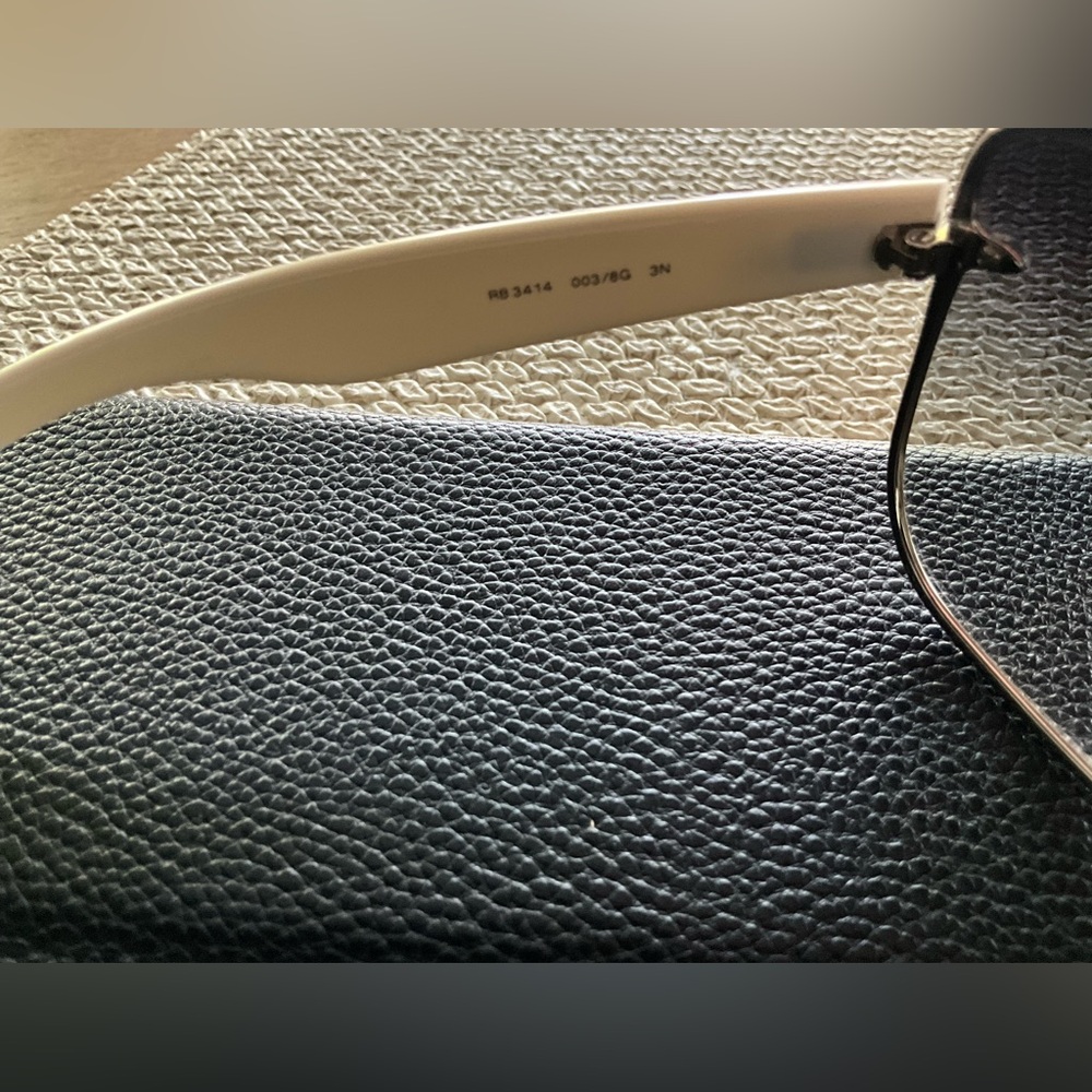 Ray Ban RB3414 Sunglasses 003/8G Slv Gray Grad Generic case - Picture 4 of 6